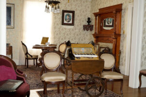 Interior of the Harris-Lass House Museum